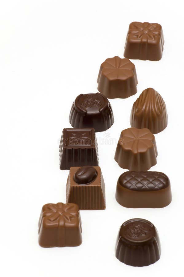 Assortment of chocolates