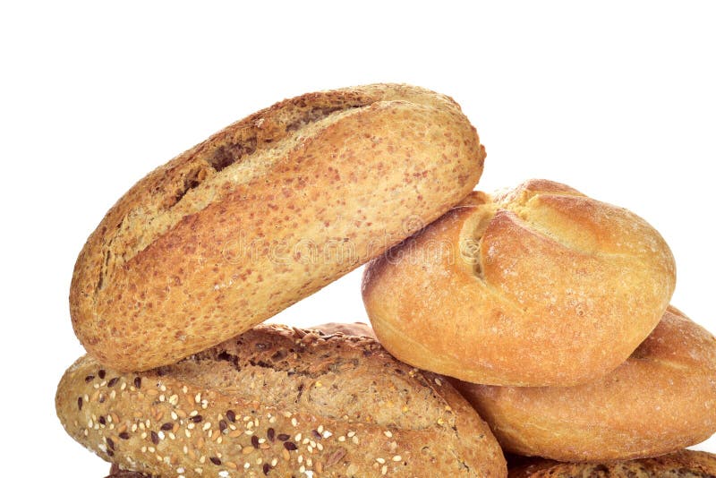 different bread rolls