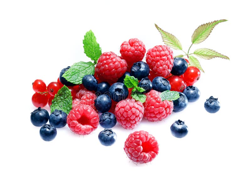 Assortment of fresh berries