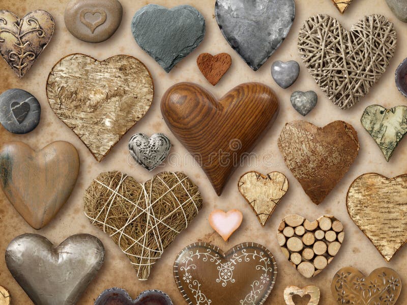 Assortment of heart shaped things