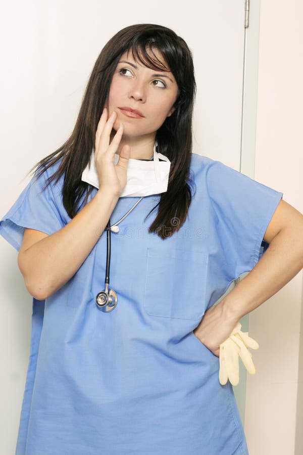 Doctor holding an syringe stock image. Image of colour 2046763