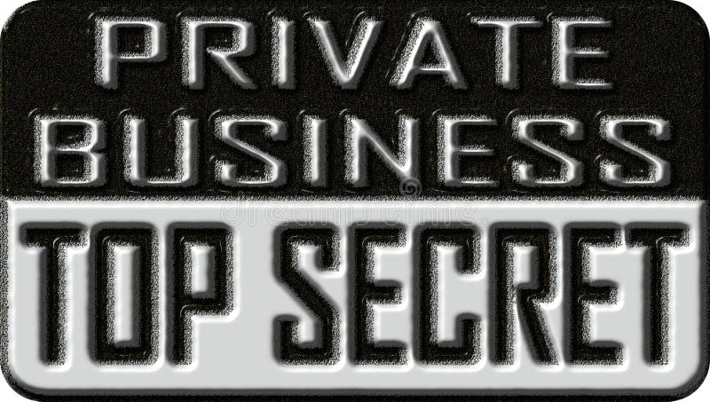 Assunto privado extremamente secreto
