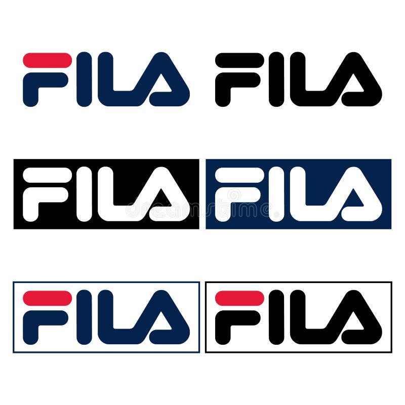Fila Logo Stock Illustrations – 96 Fila Logo Stock Illustrations, Vectors Clipart - Dreamstime