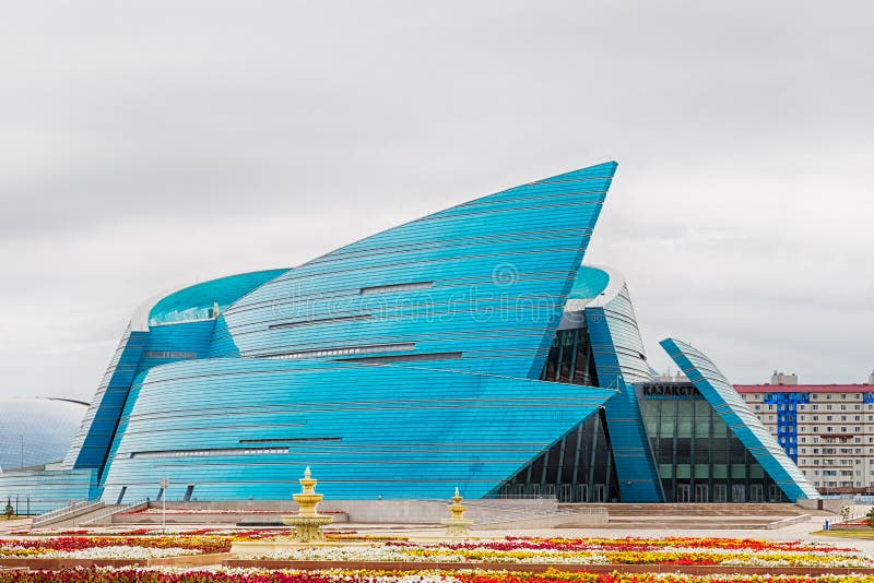 Astana, Kazakhstan - September 3, 2016: the Central Concert Hall