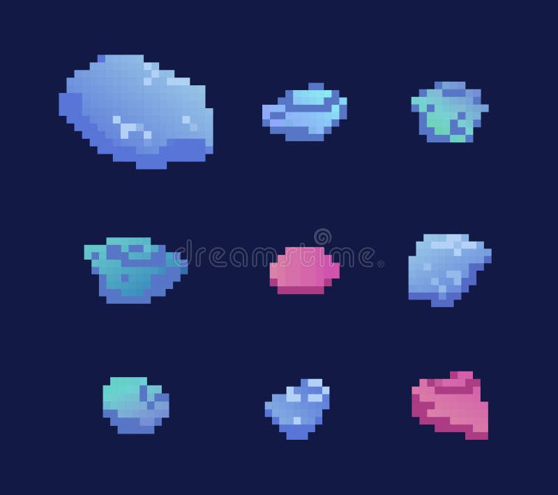 Pixel Meteorite Stock Illustrations – 123 Pixel Meteorite Stock  Illustrations, Vectors & Clipart - Dreamstime