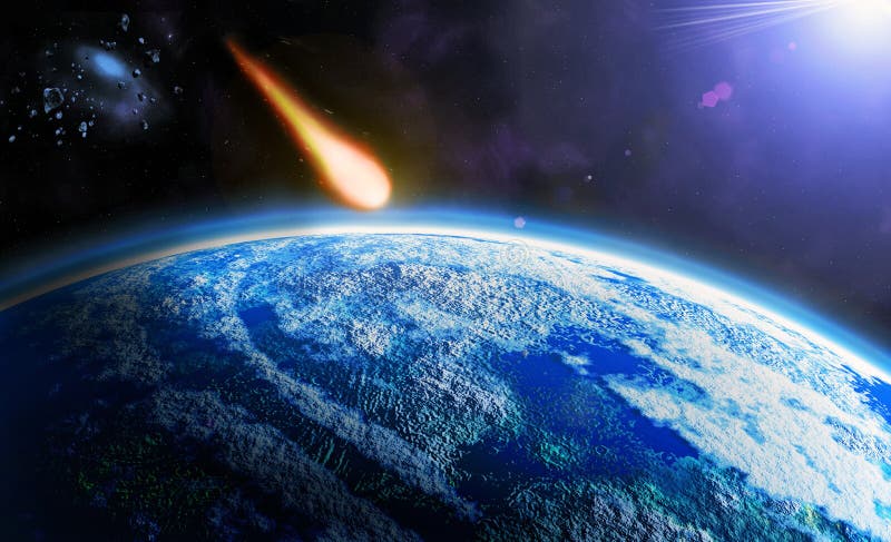 Asteroide ilustração stock Asteroide ilustração stock