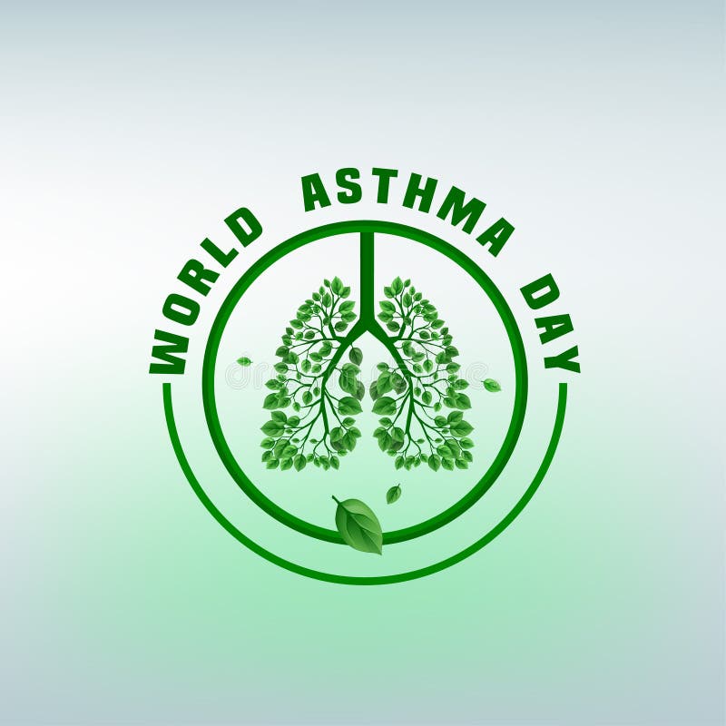 Asthma Day Logo stock vector. Illustration of human, health - 66660746