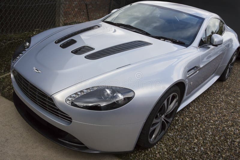 Aston Martin V8 Vantage royalty free stock image