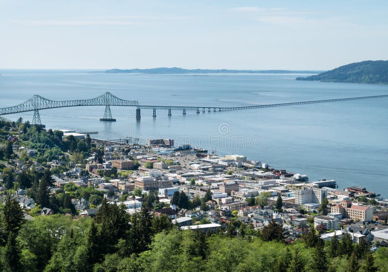 Astoria Oregon obraz stock
