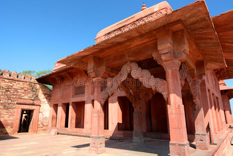 Fatehpur Sikri is a city and a municipal board in Agra district in the state of Uttar Pradesh, India. The city was founded in 1569 by the Mughal emperor Akbar, and served as the capital of the Mughal Empire from 1571 to 1585. Fatehpur Sikri is a city and a municipal board in Agra district in the state of Uttar Pradesh, India. The city was founded in 1569 by the Mughal emperor Akbar, and served as the capital of the Mughal Empire from 1571 to 1585