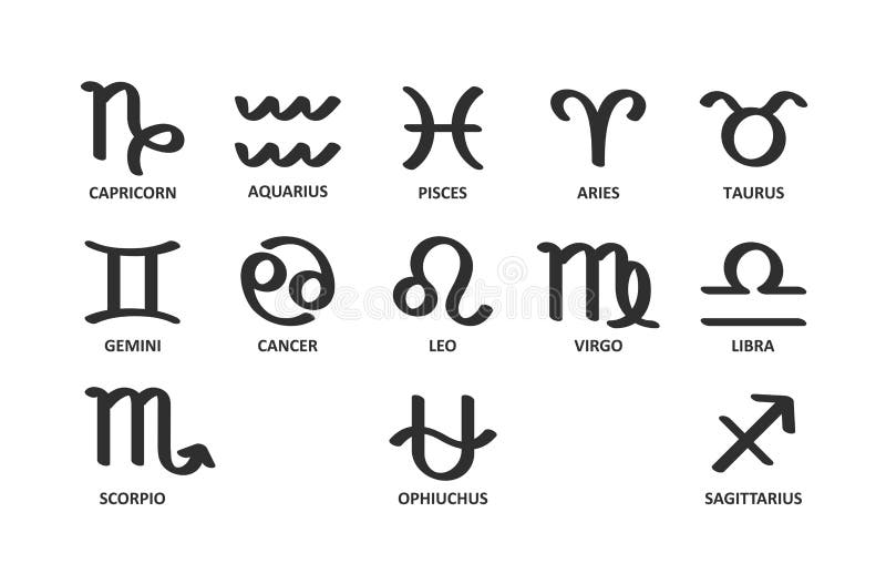 Zodiac Clipart Horoscope Icon Stock Vector - Illustration of cancer ...