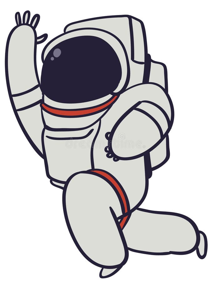 astronaut vector download free