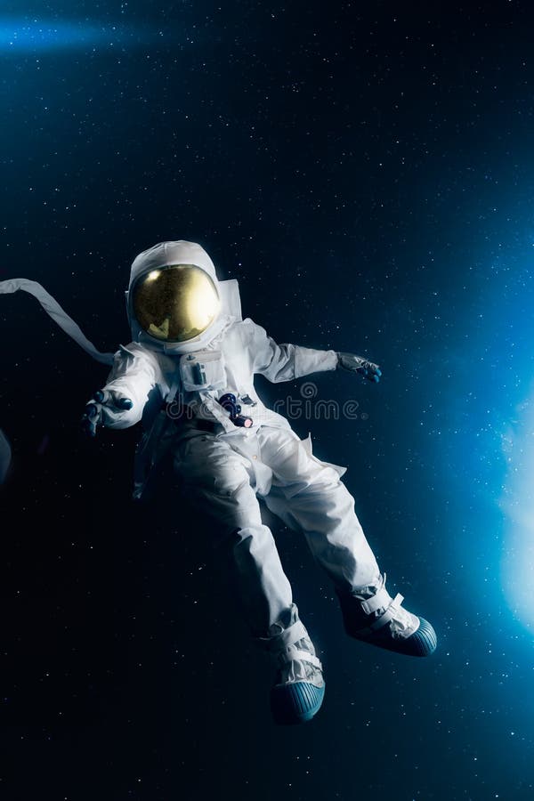 Astronaut or Spaceman Floating in the Space Editorial Stock Photo - Image  of exploring, dream: 121321918