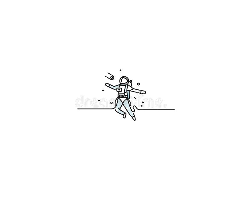 Astronaut Falling Drawing Stock Illustrations 139 Astronaut Falling
