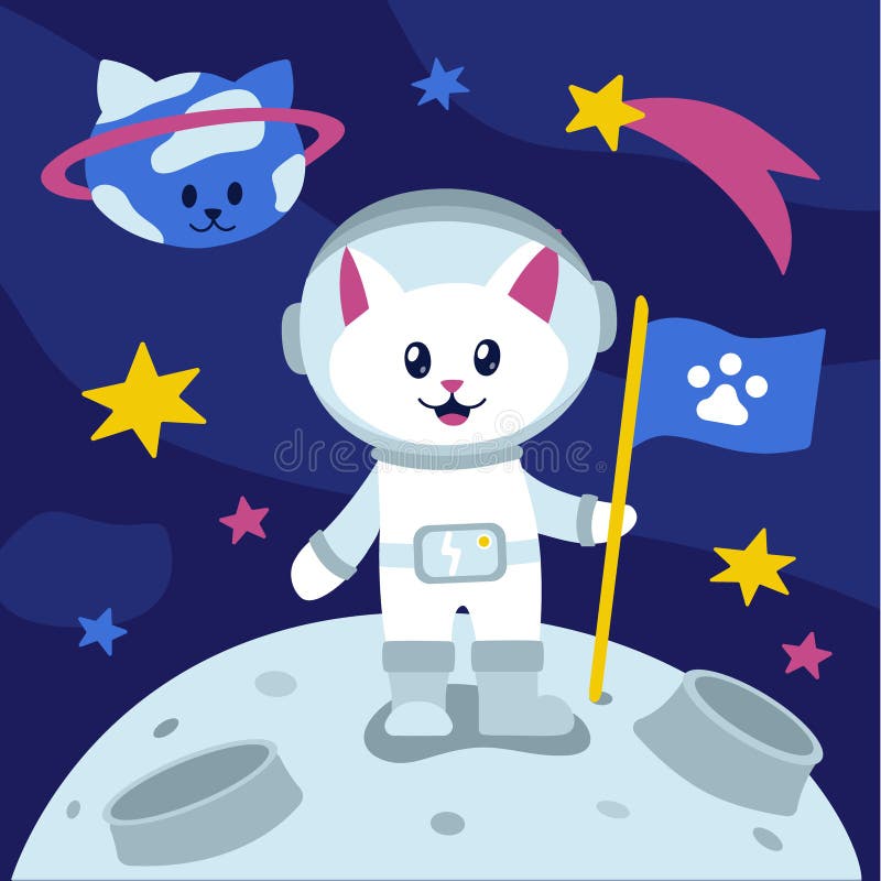 Cute Galactic Astronaut Stars Moon Meteorite Galaxy T-Shirt Cute Galactic Astronaut Stars Moon Meteorite Galaxy T-Shirt