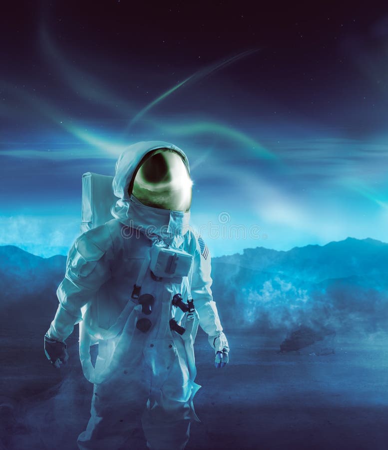 Astronaut or Spaceman Floating in the Space Editorial Stock Photo - Image  of exploring, dream: 121321918