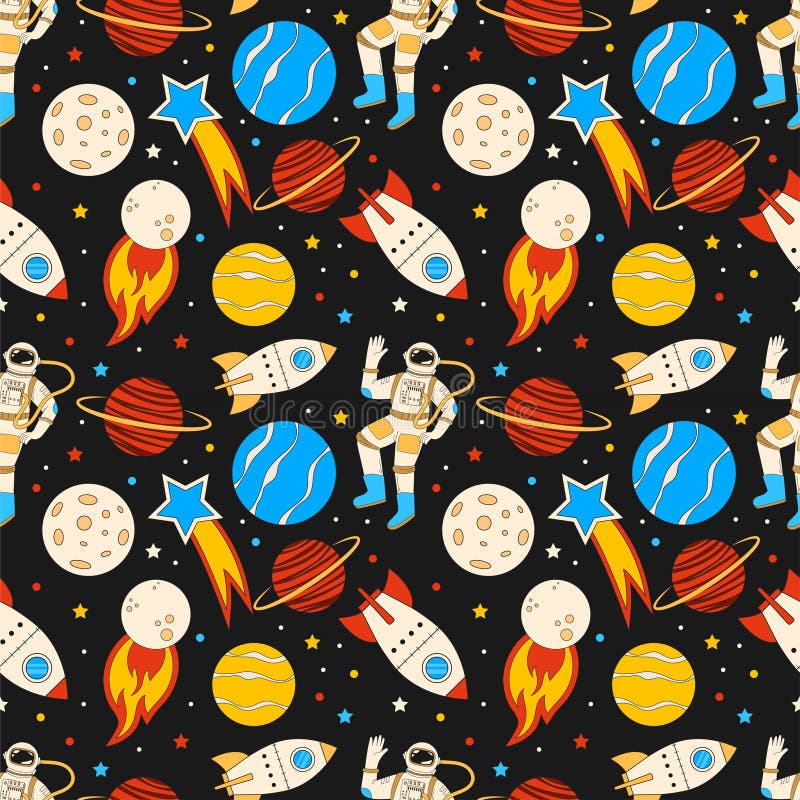Conjunto De Parches De Diseño Del Logotipo De La Insignia Del Astronauta  Espacial. Etiqueta De Viaje De Galaxia Vintage O Retro Pe Ilustración del  Vector - Ilustración de nave, fondo: 265759619