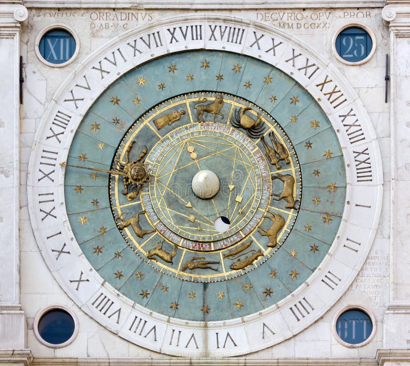 Astronomical Clock in the Piazza dei Signori in Padua