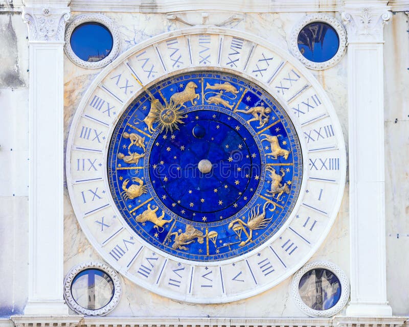 Astronomical Clock in Venice, Italy Stock Image Image of ancient, venezia 139726787