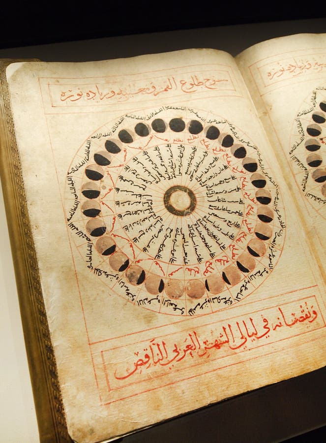 Astronomy - Antique arabian book