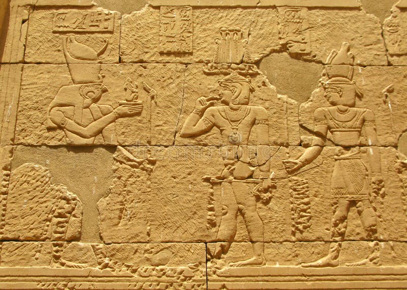 Asuão, Egito: Templo de Kalabsha no Lago Nasser fotos de stock royalty free