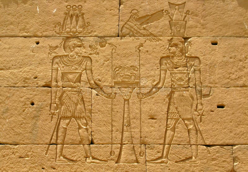 Asuão, Egito: Templo de Kalabsha no Lago Nasser fotos de stock royalty free