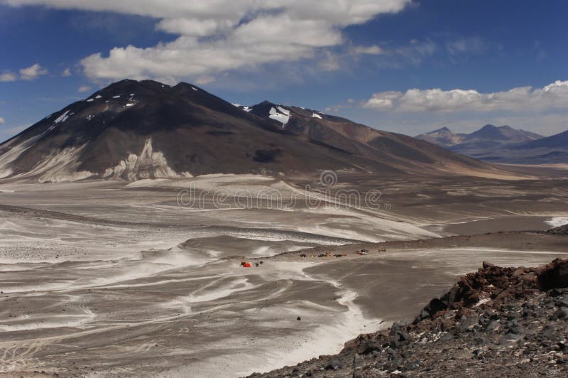 Atacama basecamp for ojos del salado ascent