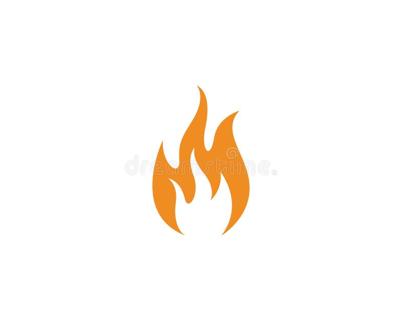 O Logotipo Do Vetor Da Chama Do Fogo Que Chameja Com Um Inclinação Do  Vermelho Alaranjado No Símbolo Minimalista E Simples Ilustração do Vetor -  Ilustração de bomba, minimalista: 114696864