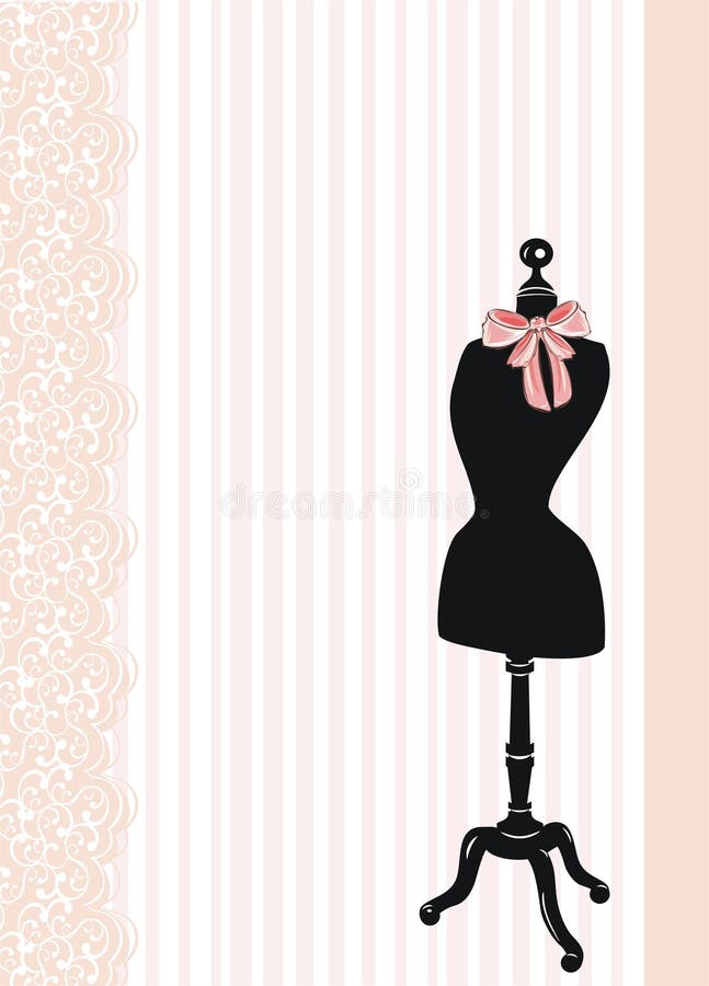 Atelier stock vector. Illustration of elegance, dress - 3695583
