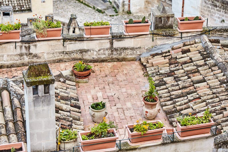 Atemberaubende Ansicht der alten Stadt von Matera, Süd-Italien lizenzfreies stockfoto Atemberaubende Ansicht der alten Stadt von Matera, Süd-Italien lizenzfreies stockfoto