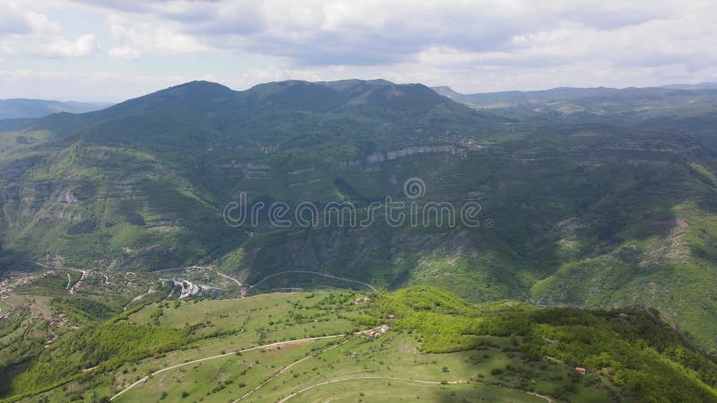 Atemberaubende Sicht auf die Iskar-Schlucht in der Nähe des Dorfes Bov bulgaria