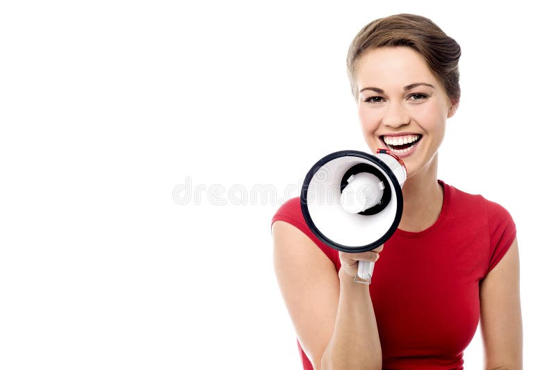 Atenção todos, anúncio para tudo! imagens de stock royalty free Atenção todos, anúncio para tudo! imagens de stock royalty free