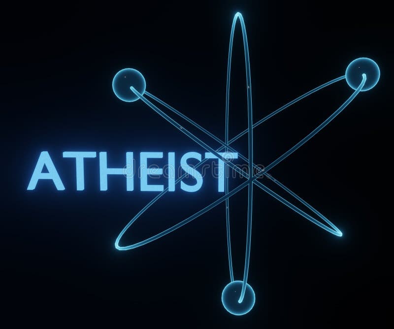 atheist atom wallpaper