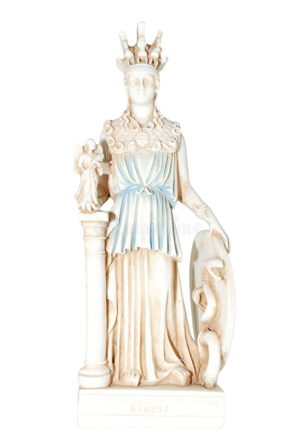 Free Athena Statue Stock Image - 17495961.