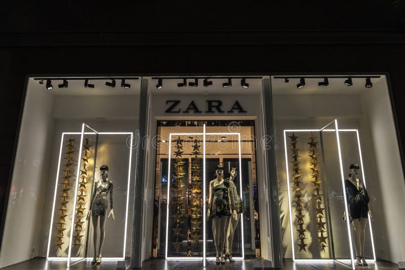 Zara Store In Manhattan, New York City, USA Editorial Stock Photo