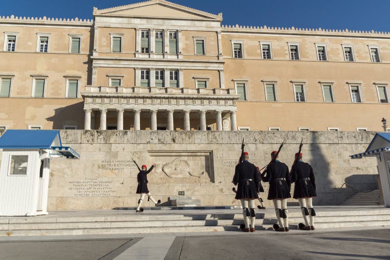 Image result for the tomb of the unknown soldier athens greece