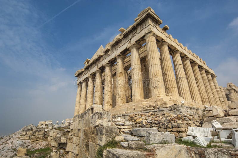 ATHENS/GREECE- το Parthenon στοκ φωτογραφίες