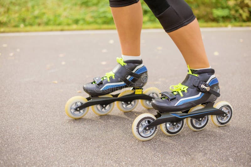 Athlete Outdoor Roller Skates Stock Photo Image of rollerskating