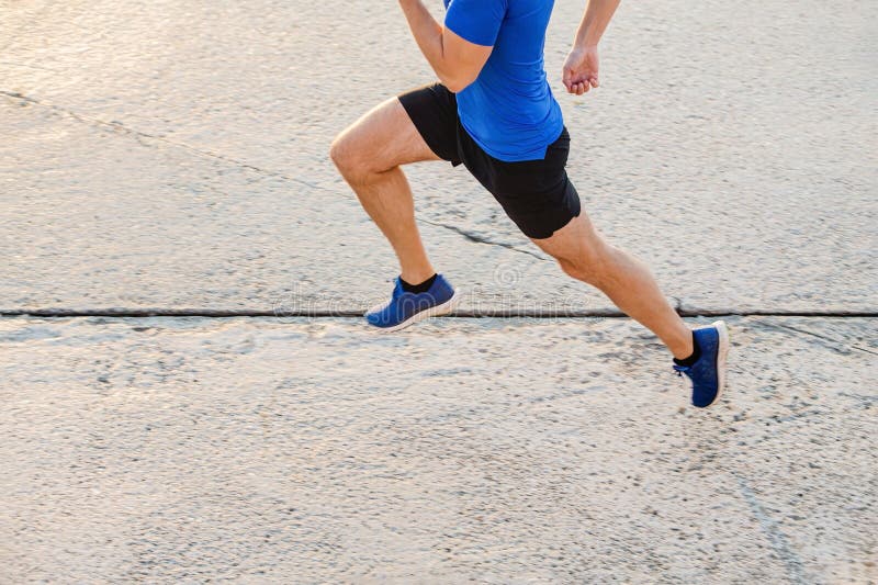 Back athlete runner stock photo. Image of feet, leggings - 143613340