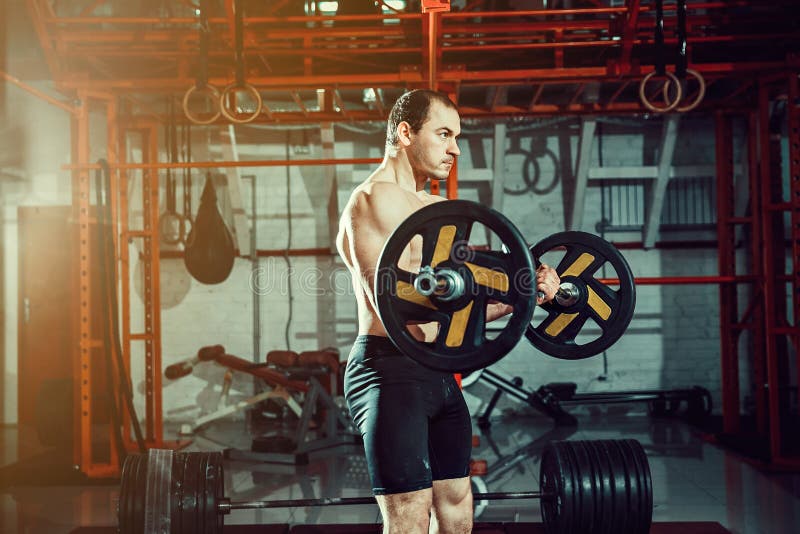 Athlete Training in a Gym.Functional Training Workout Stock Image Image of lifter, body 107704463