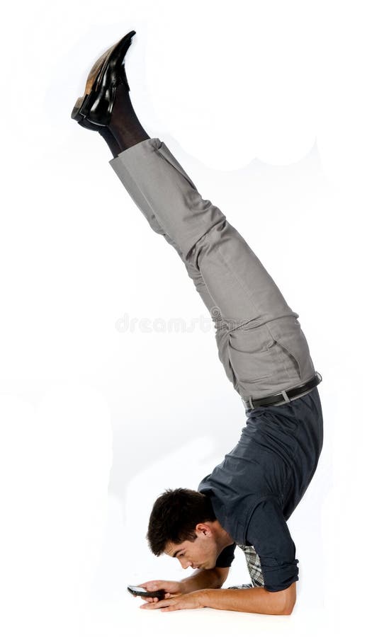 Athletic Businessman stock images