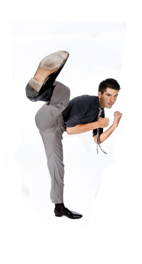 Athletic Businessman stock photos