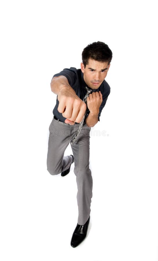 Athletic Businessman stock photo