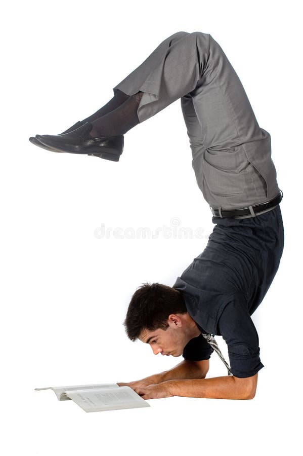 Athletic Businessman stock photography