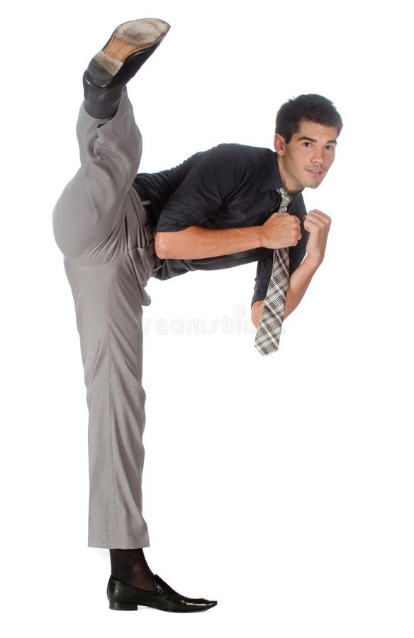 Athletic Businessman stock images