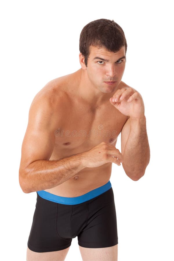 Lacrosse Player stock photo. Image of underwear, shirtless 22254364