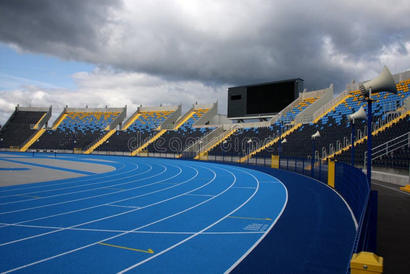 Athletic stadium stock photo. Image of athletics, bleachers - 6480214