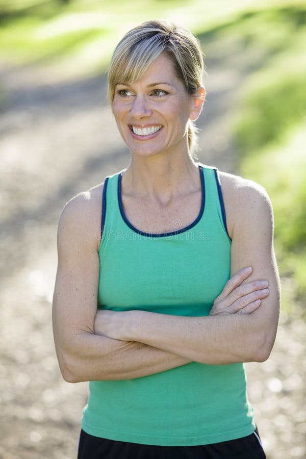 Athletic Woman stock image. Image of portrait, vertical 11897553