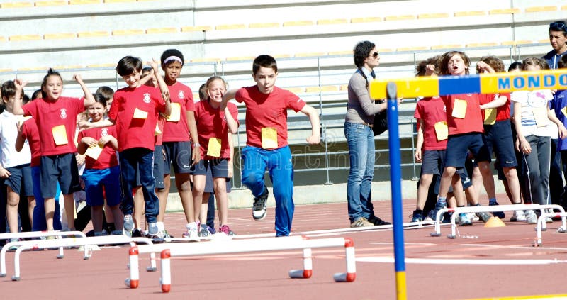Athletics Florence Marathon stock images