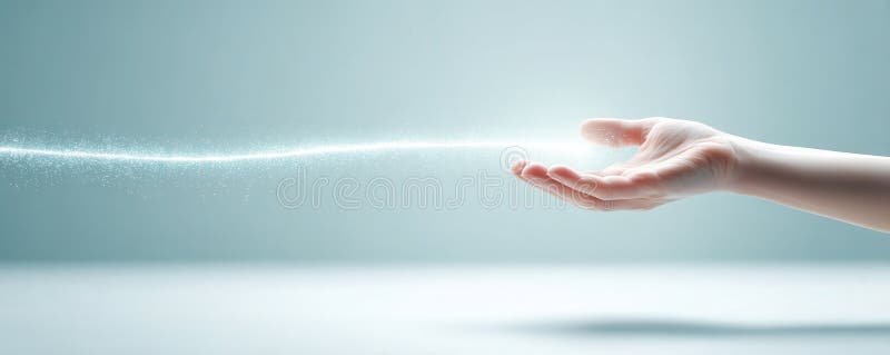 Atingerea unui concept futurist exterior abstract mediu punct de vedere minimalist royalty free stock photography